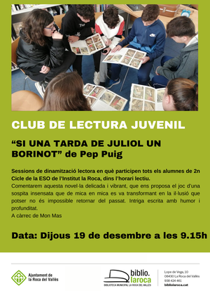 Club de lectura juvenil