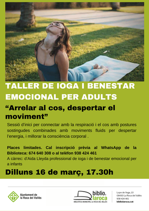 Taller de Ioga i benestar emocional per adults