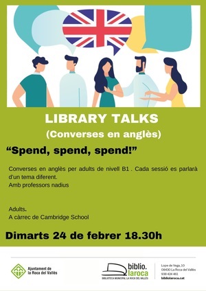 Library Talks: Conversa en angl&egrave;s per a adults