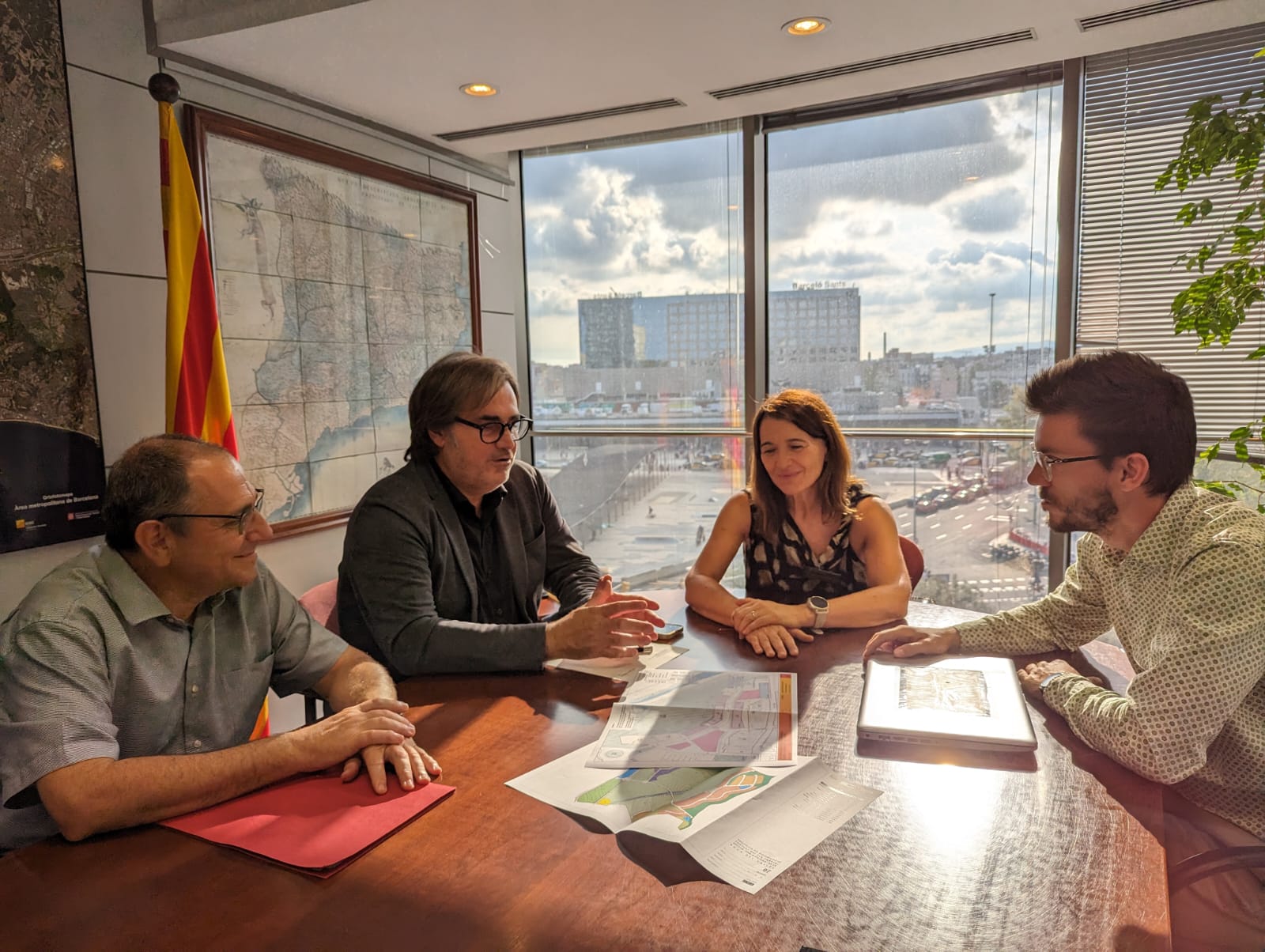 L'Ajuntament de La Roca es reuneix amb la Generalitat per abordar diversos projectes estratègics del mandat 2023-27