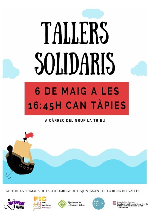 ACTIVITAT CANCEL·LADA Tallers solidaris