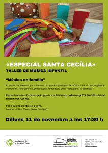 Taller de música infantil: 