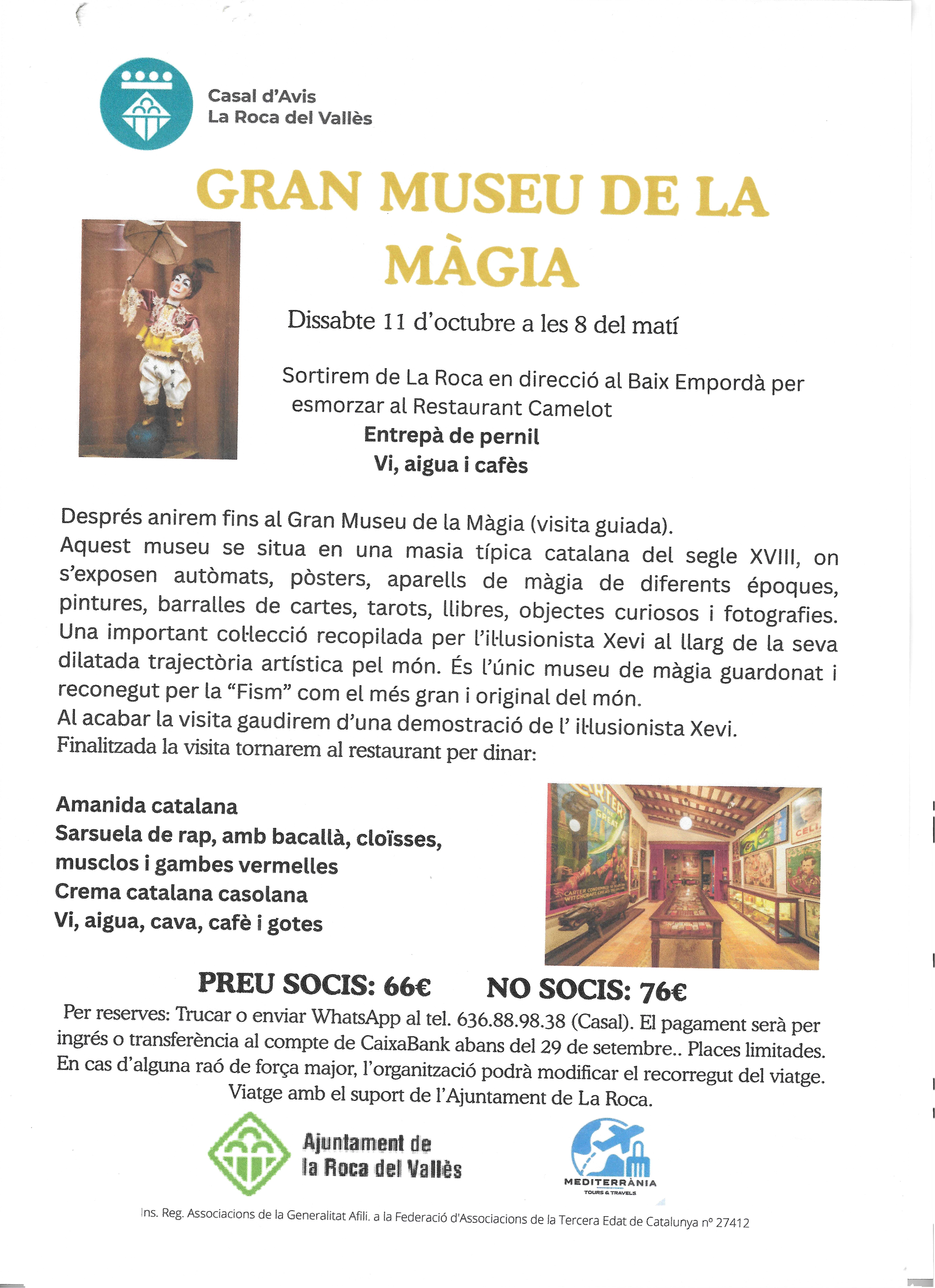 Sortida al Gran Museu de la Màgia