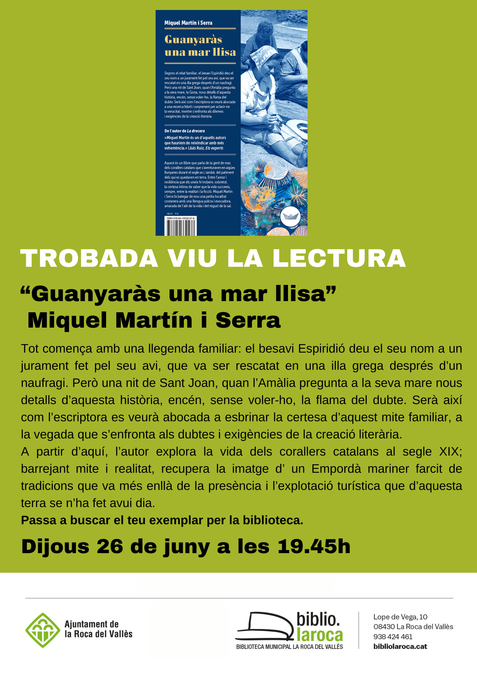 Trobada viu la lectura: 