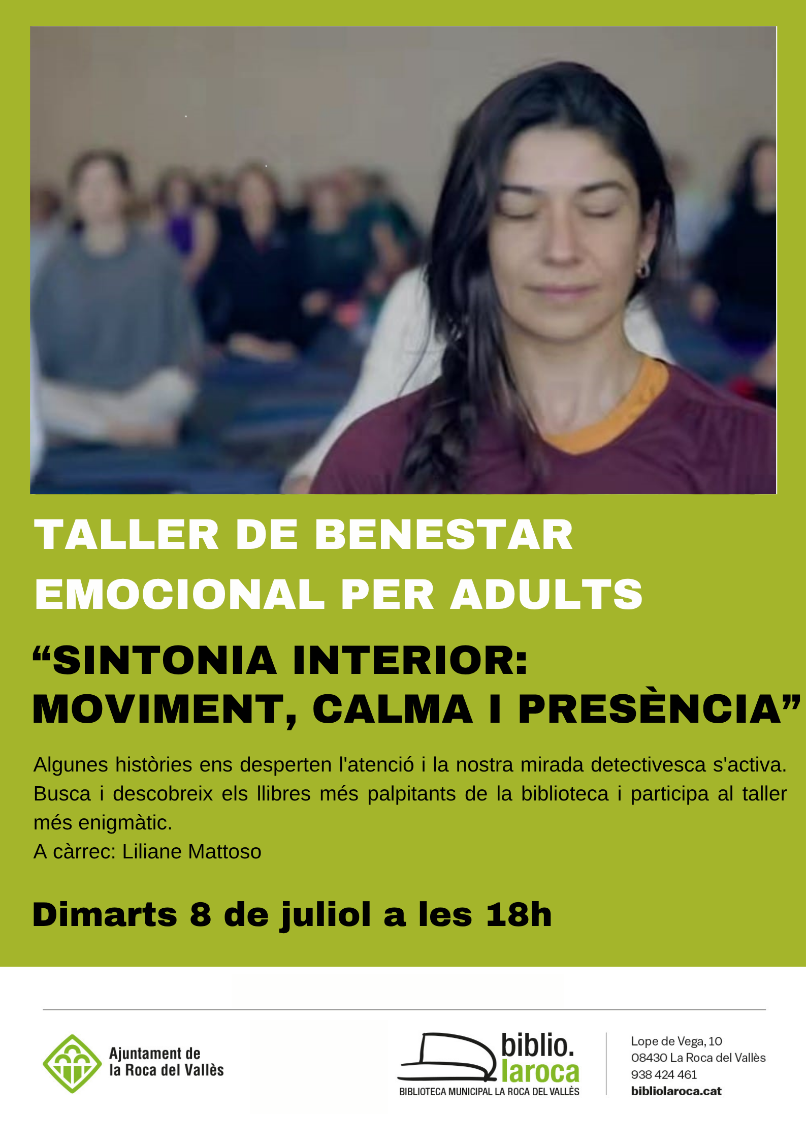 Taller de benestar emocional per a adults