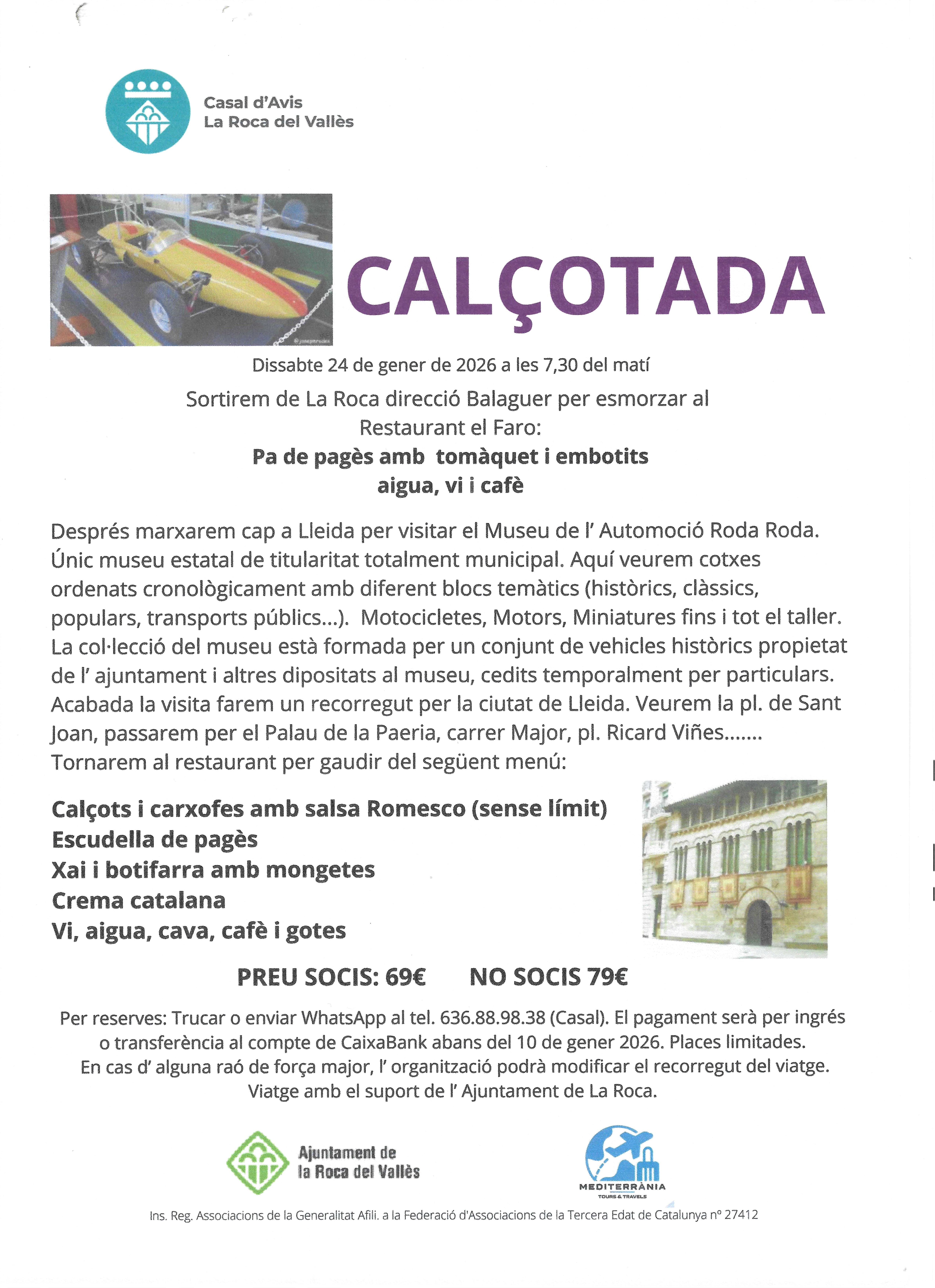 Excursió: Calçotada a Balaguer