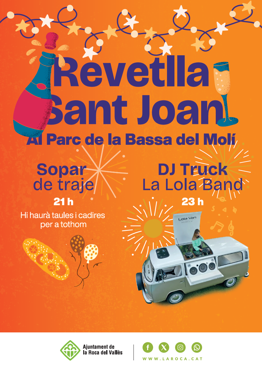 Revetlla de Sant Joan al Parc de la Bassa del Mol&iacute;