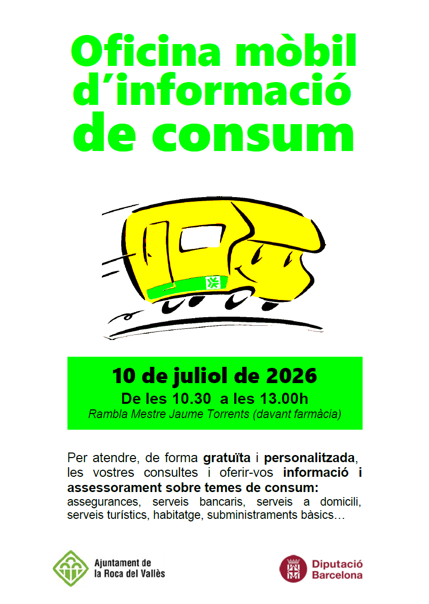 Visita de l'Oficina M&ograve;bil d'Informaci&oacute; de Consum (OMIC)