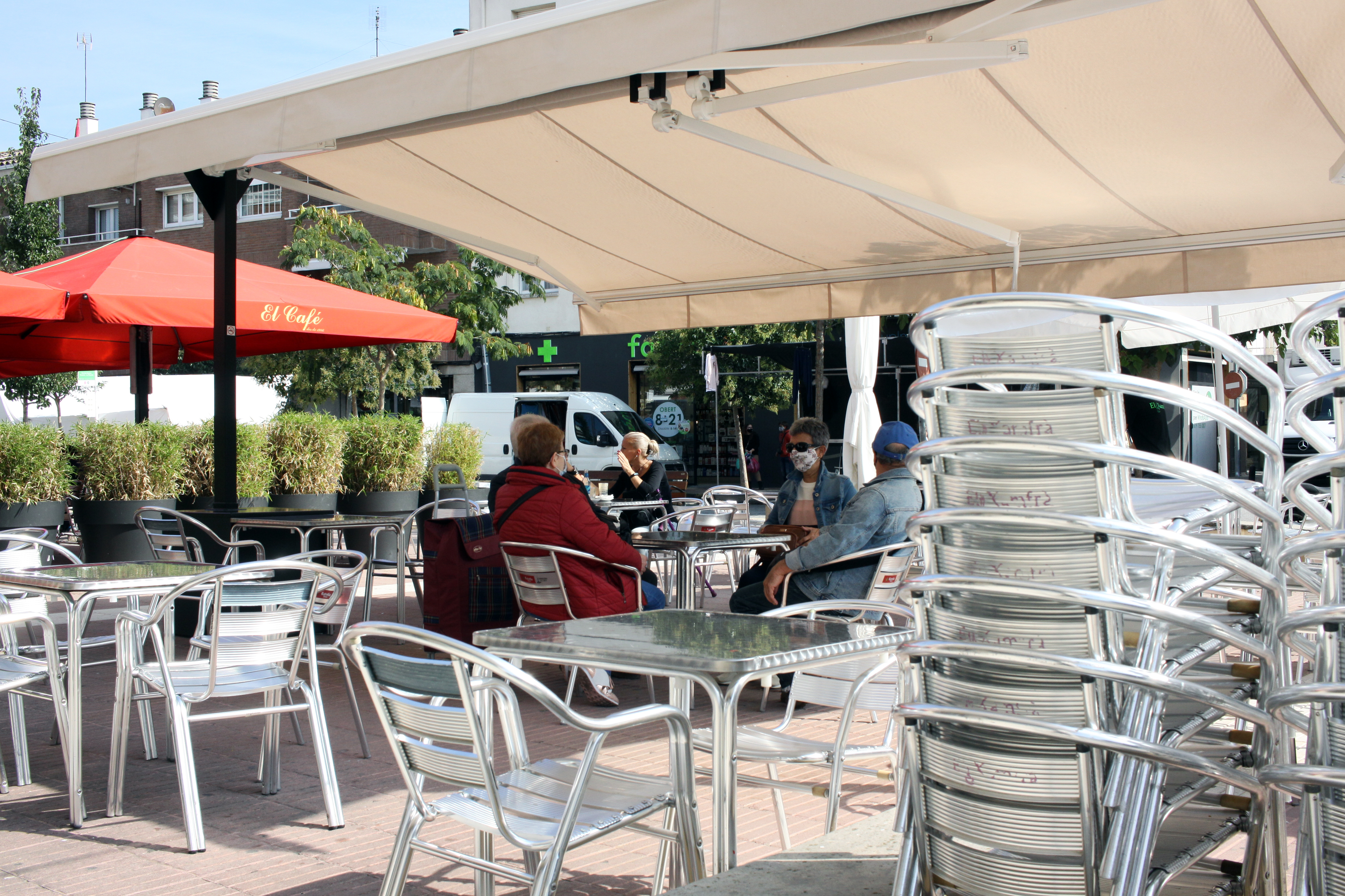 Els bars i restaurants poden sol·licitar la nova llicència per instal·lar terrasses a la via pública