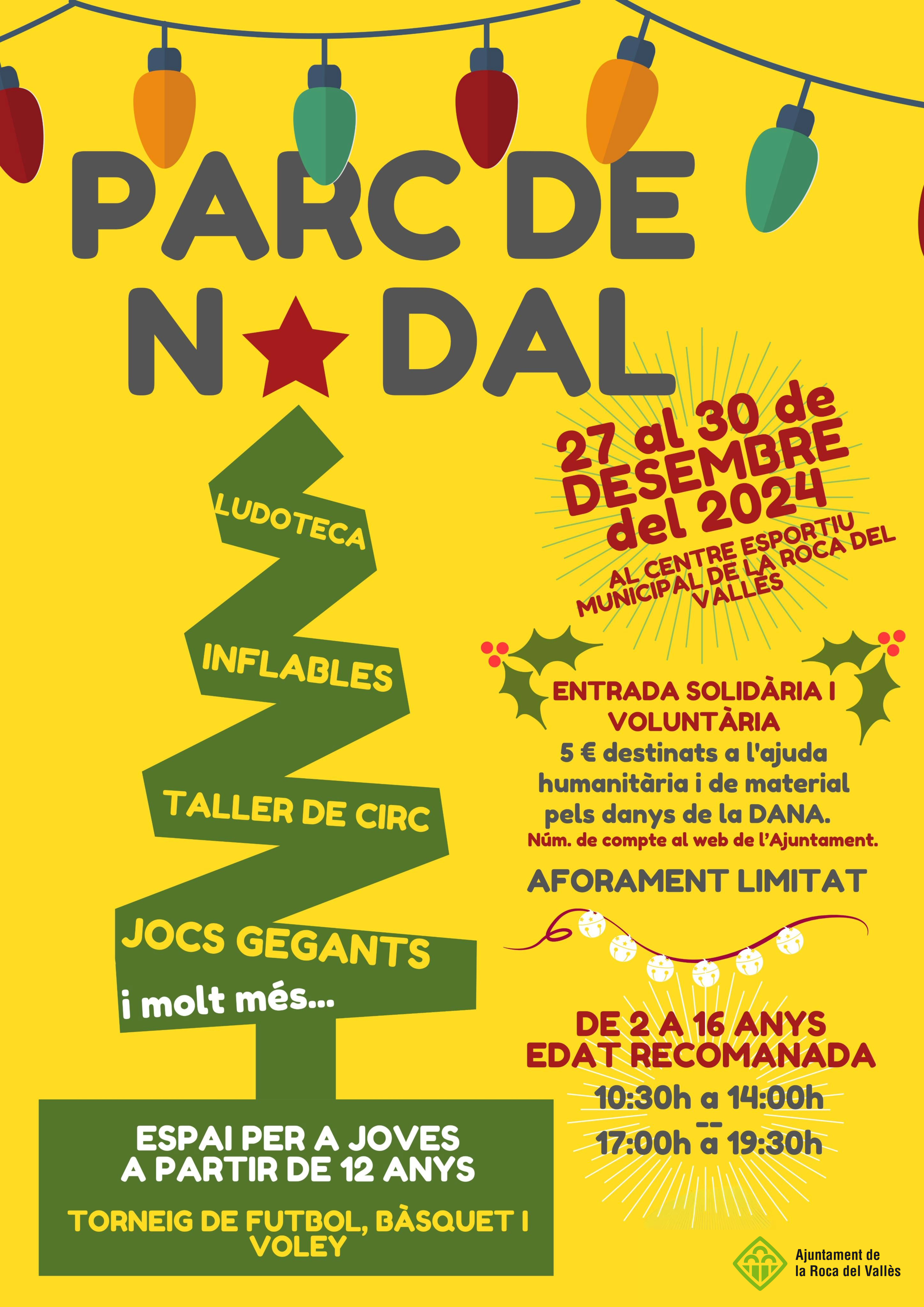 Ajuntament i entitats organitzen activitats familiars i juvenils durant el Nadal