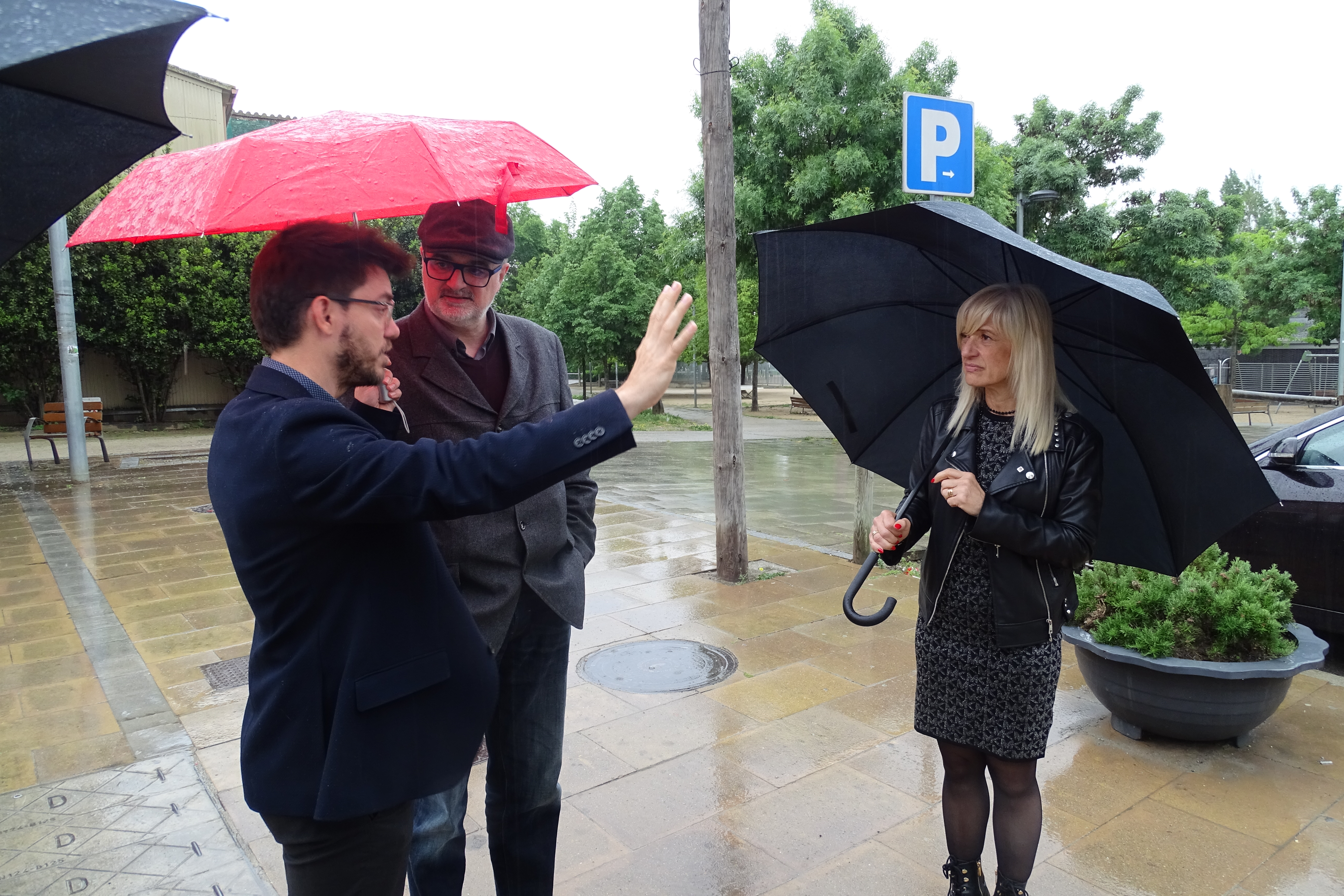 La delegada del Govern a Barcelona, Pilar Díaz, visita l'Ajuntament per col·laborar en el desenvolupament urbanístic i social de la Roca del Vallès