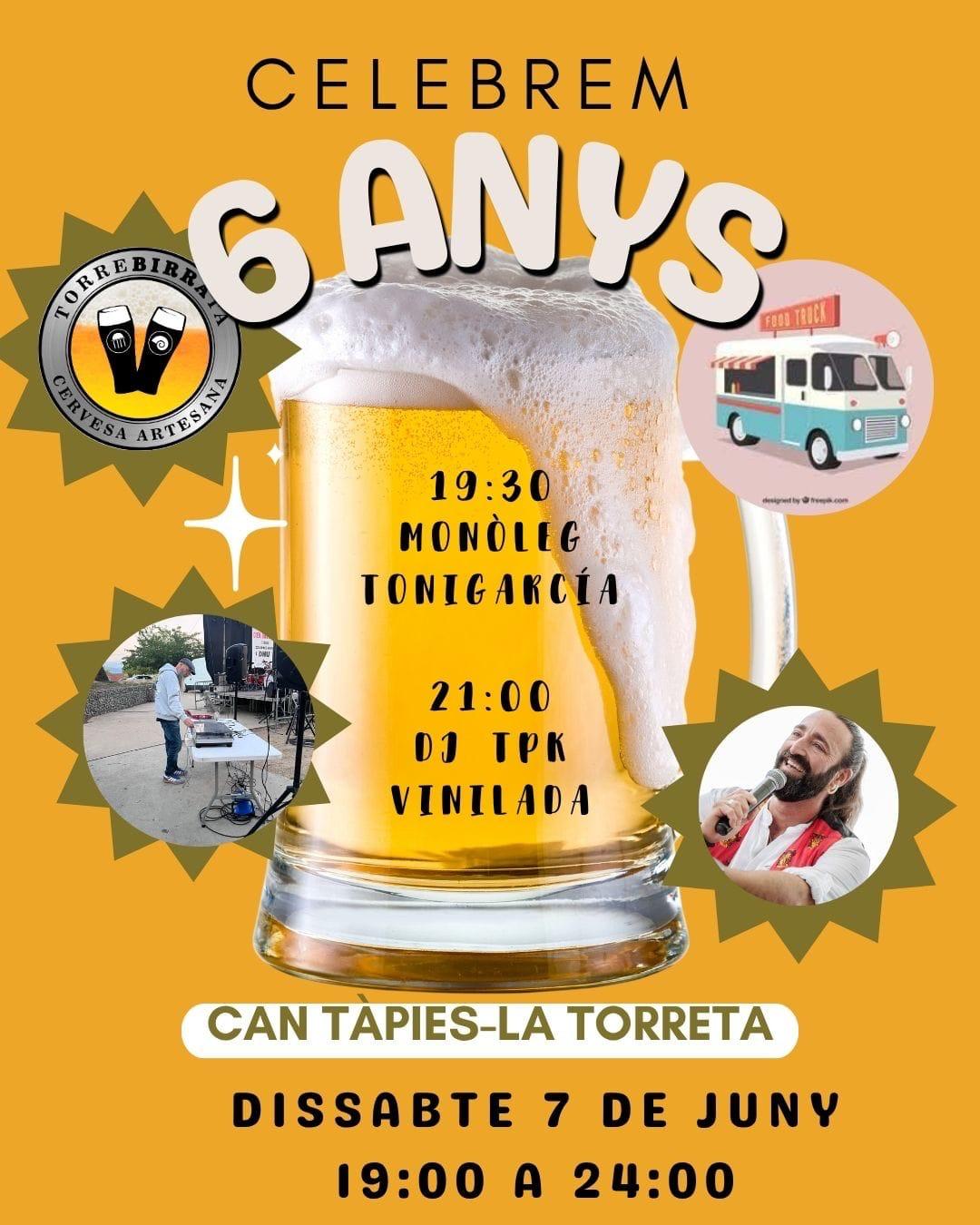 Celebrem 6 anys de Torrebirrata