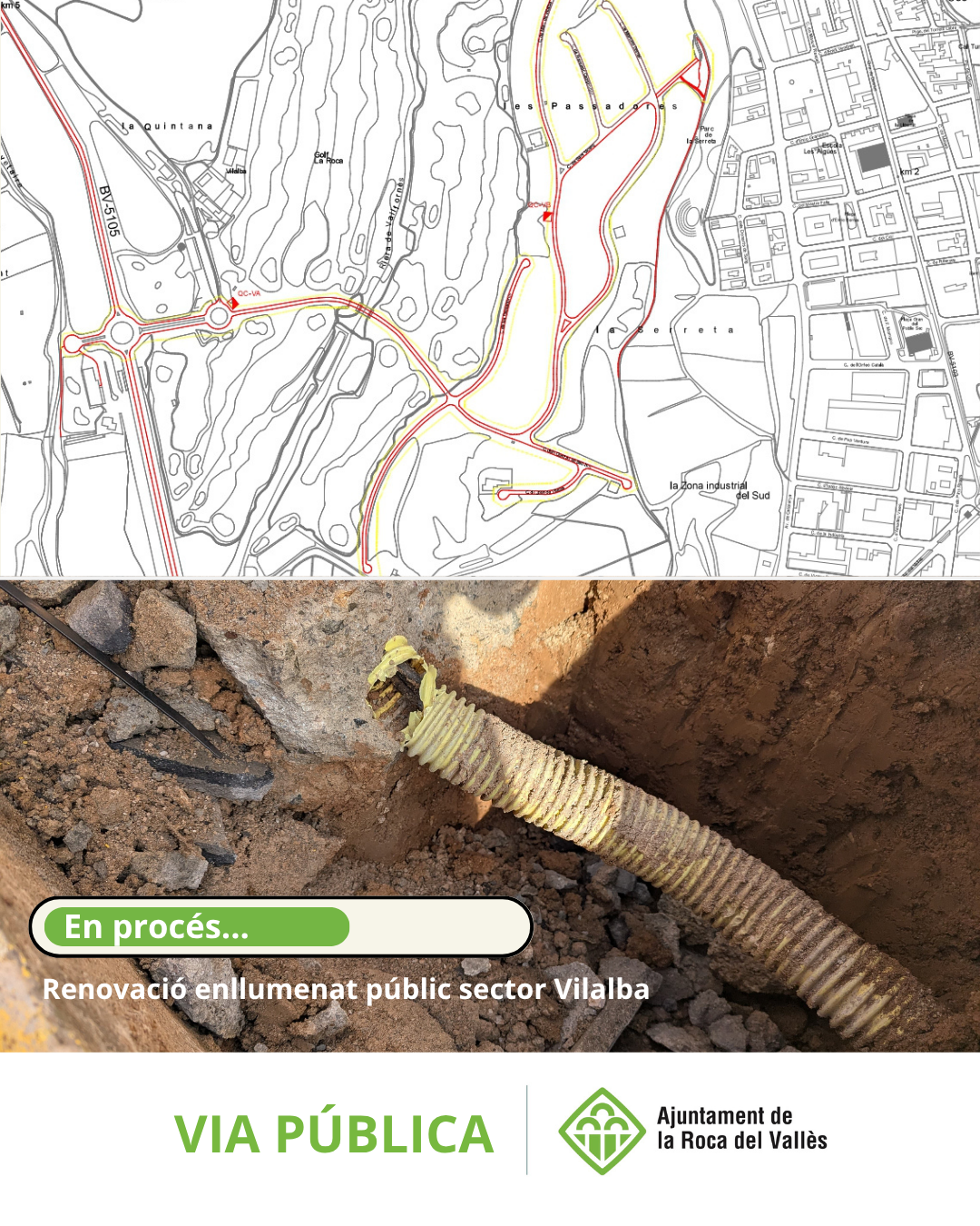 L'Ajuntament ha aprovat inicialment el projecte de renovació de tota la xarxa d'enllumenat del sector de Vilalba, actualment en exposició pública